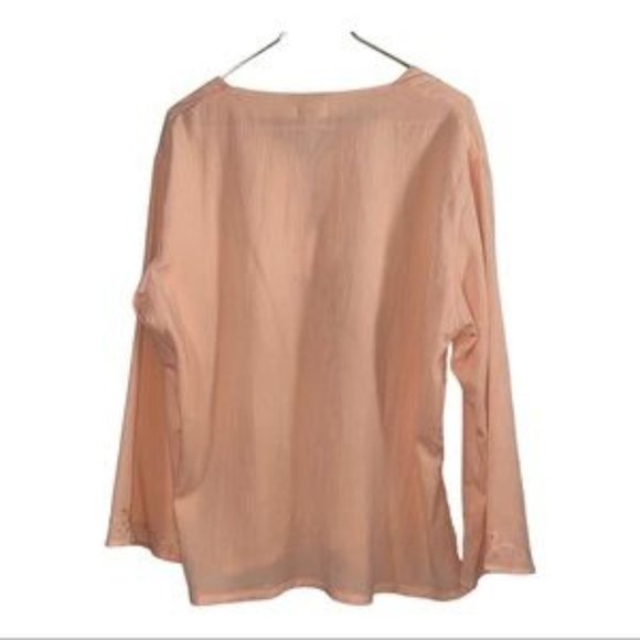 Vintage Uniti Casuals Embroidered Floral Blouse - Picture 3 of 5